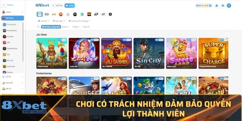 Chơi có trách nhiệm đảm bảo quyền lợi thành viên