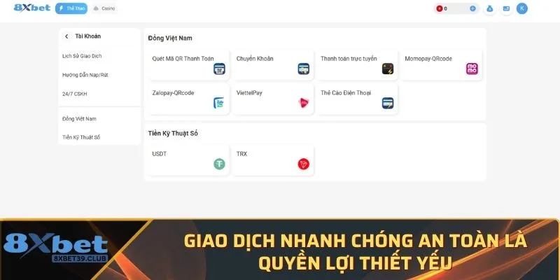 Giao dịch nhanh chóng an toàn là quyền lợi thiết yếu